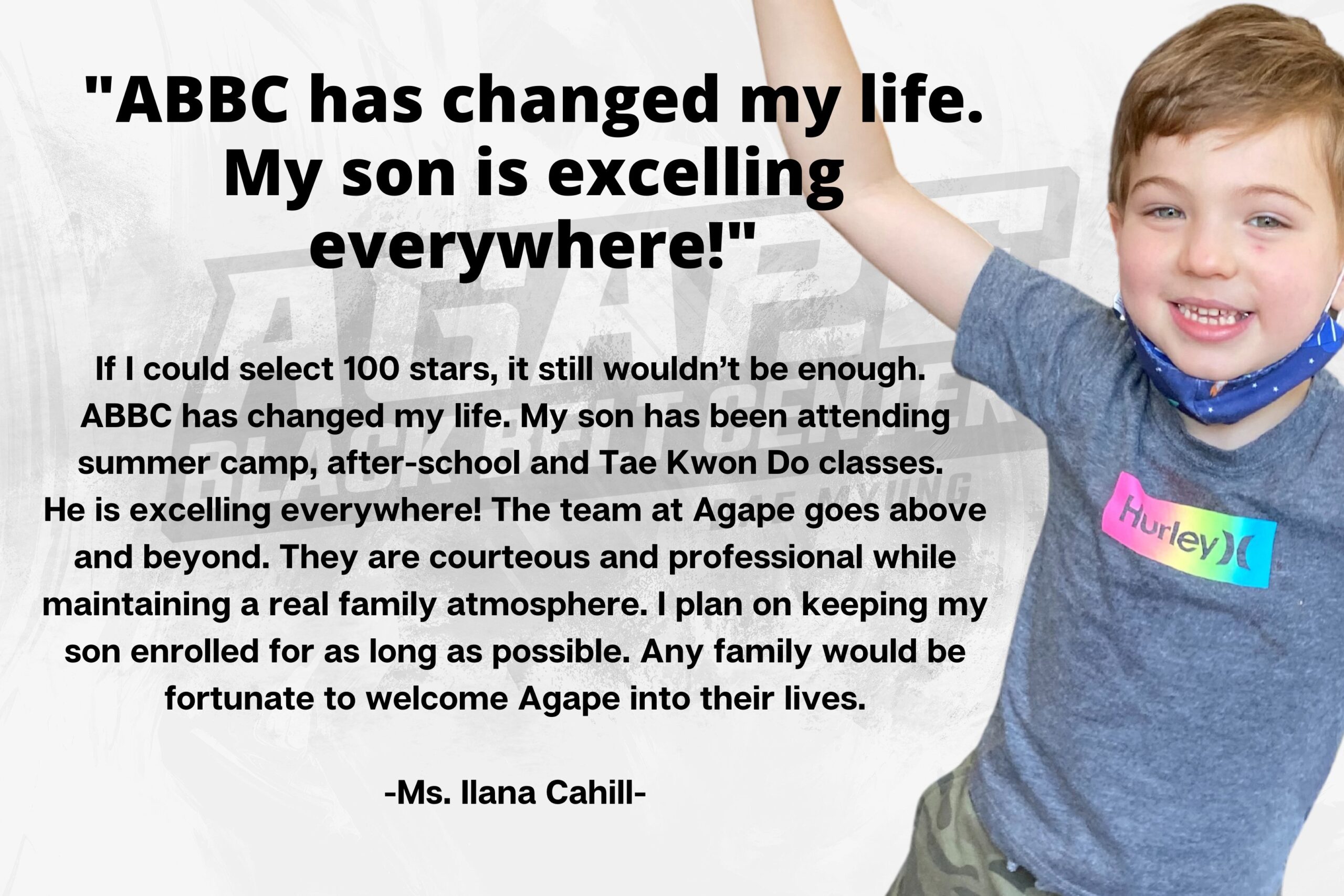 Agape Black Belt Center
