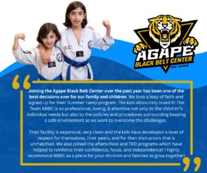 Agape Black Belt Center